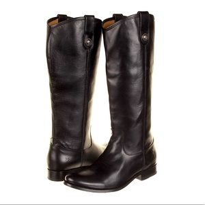 Frye Melissa Riding Boots Extended calf